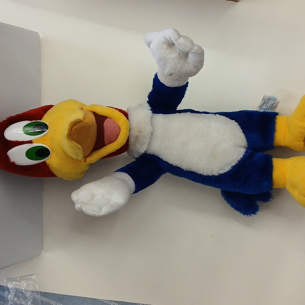 Woodpecker plush 2001 Toy Network vtg